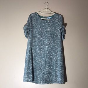 She & Sky summer dress with liner & zippered back